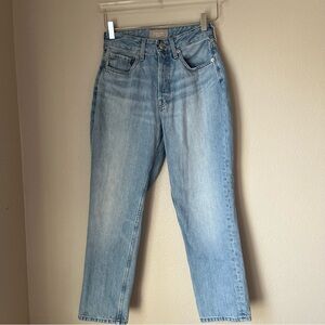 Everlane The Curvy 90s Cheeky Straight Jean Organic Cotton Jeans Size 26 Ankle